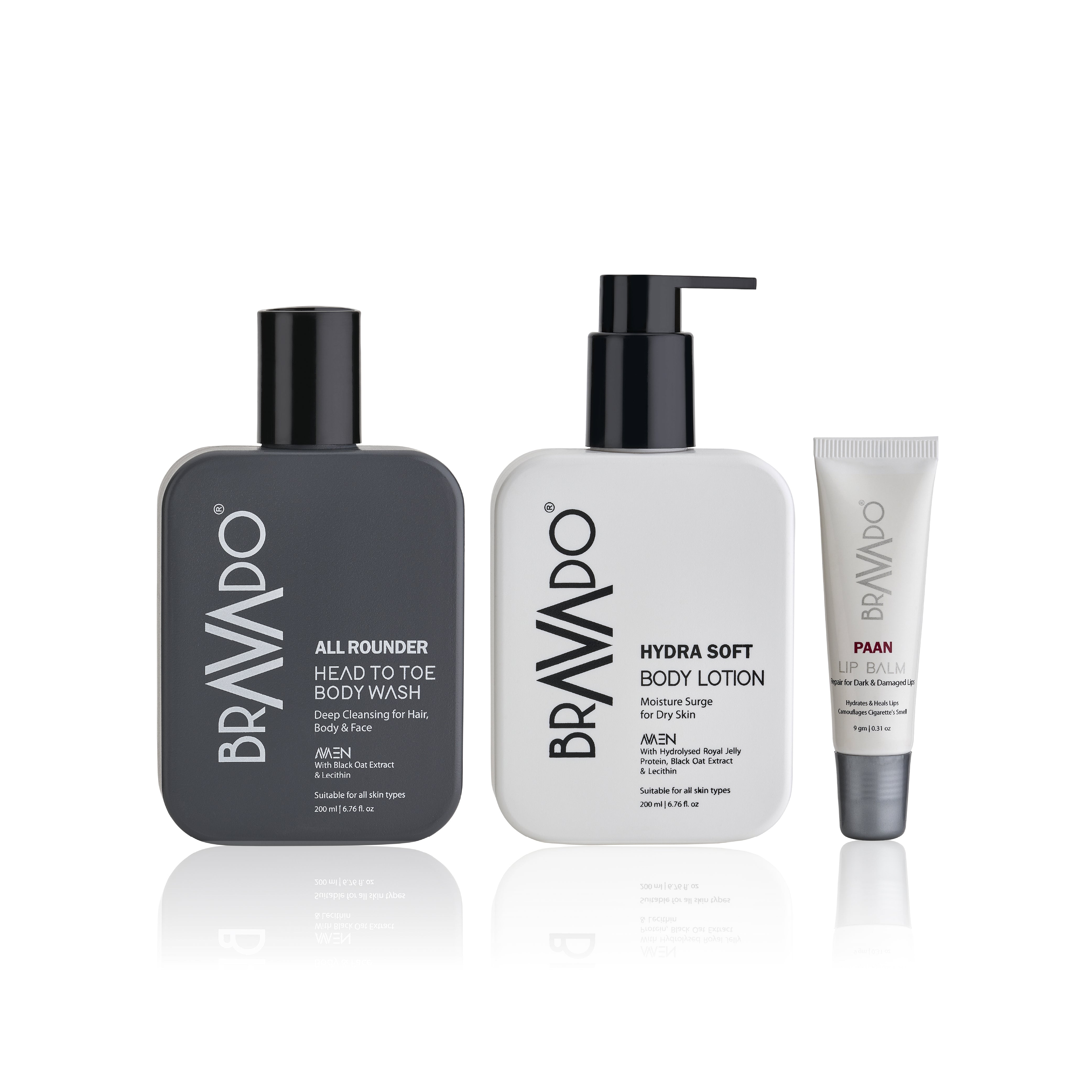 Bravado Head to Toe Body Care