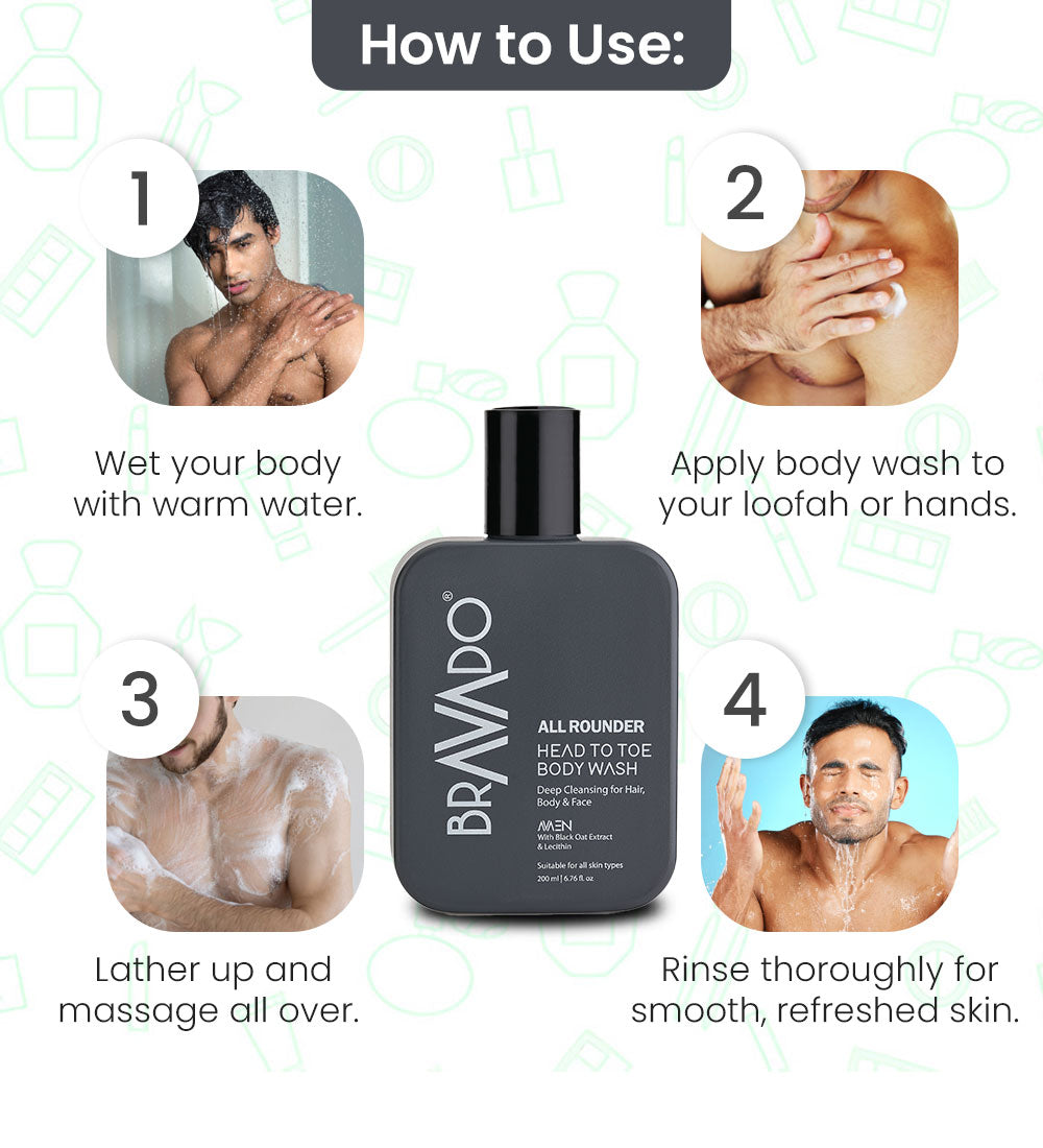 Bravado body wash for men