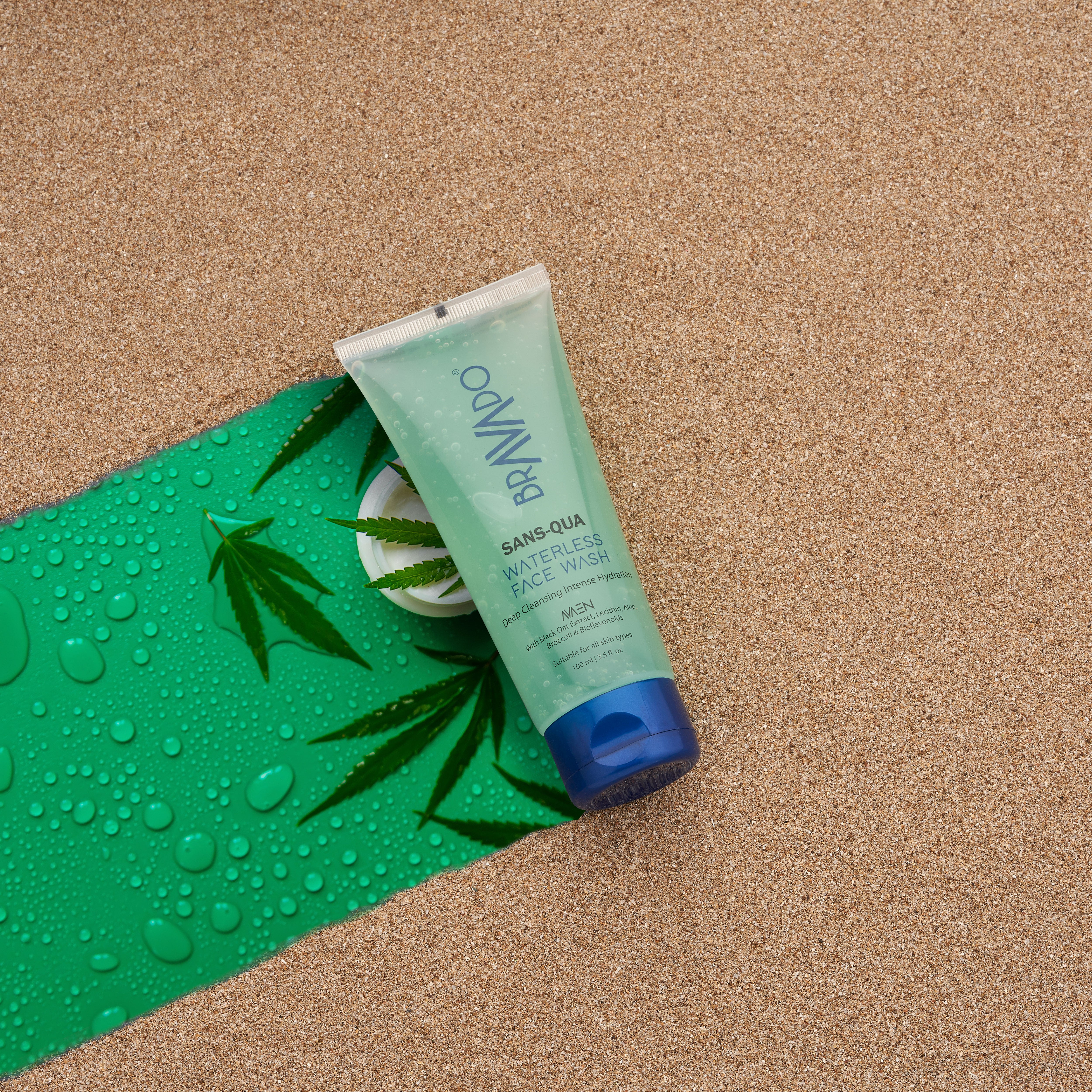 Bravado Sans-Qua Waterless Facewash