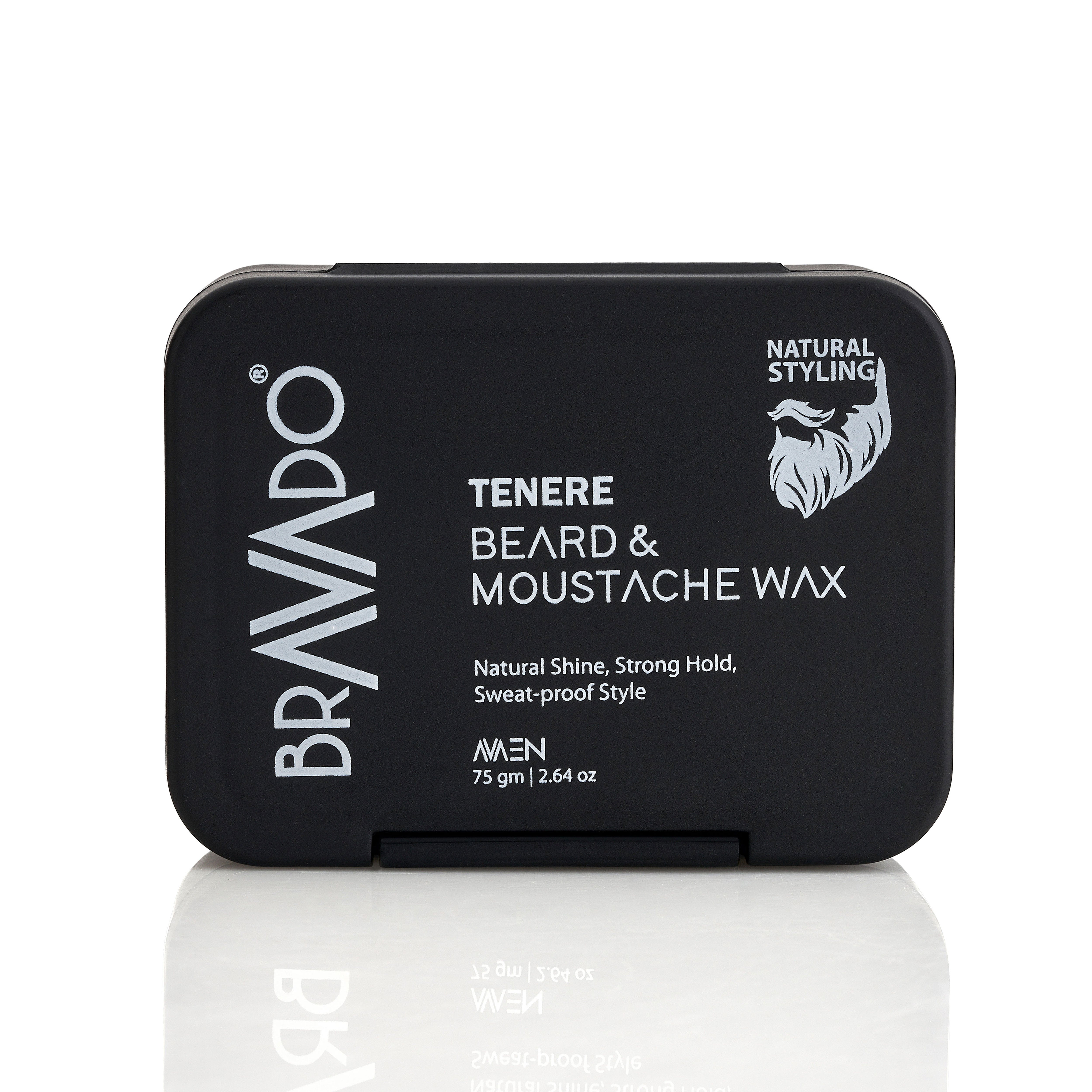 Bravado beard and moustache wax