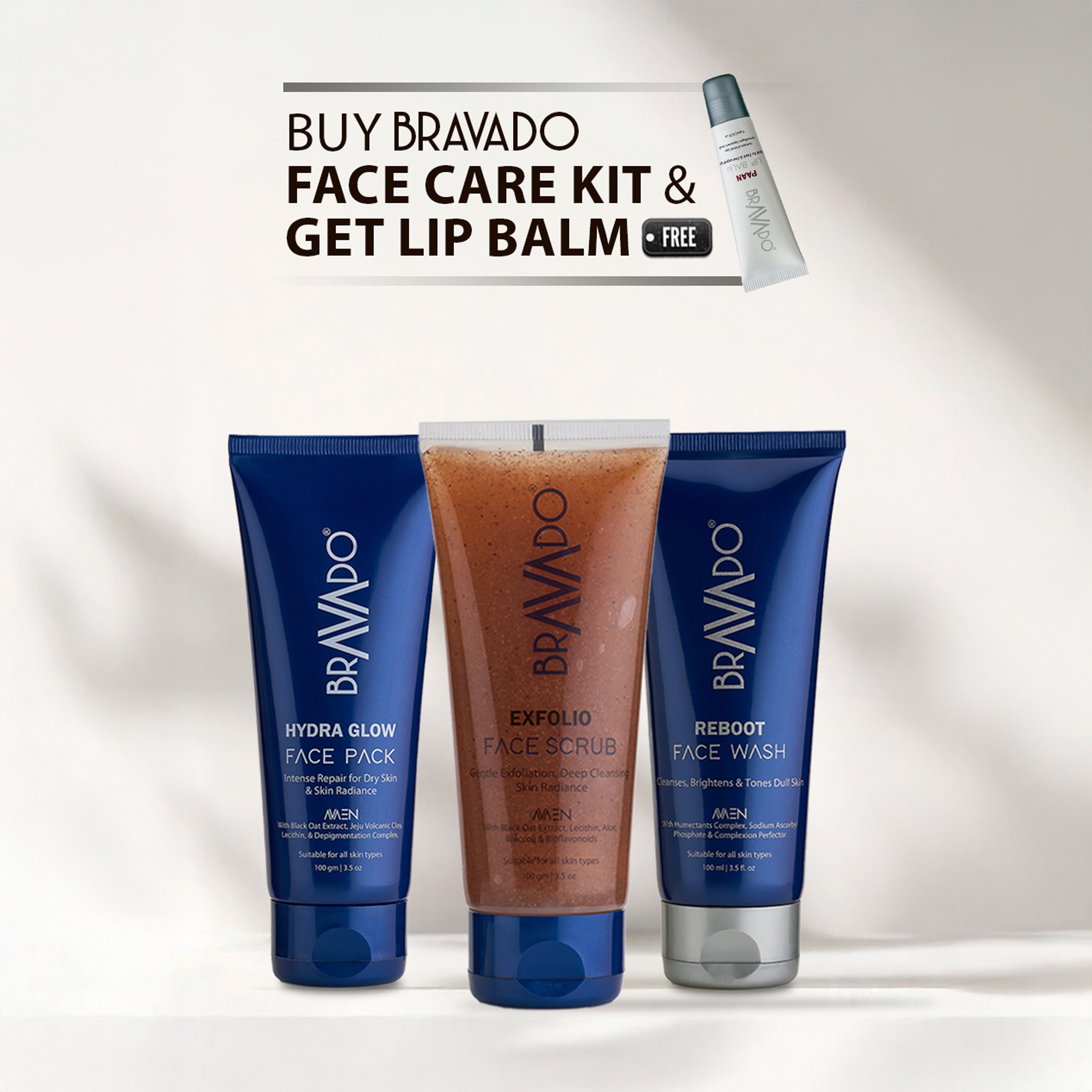 Bravado Face Care Kit