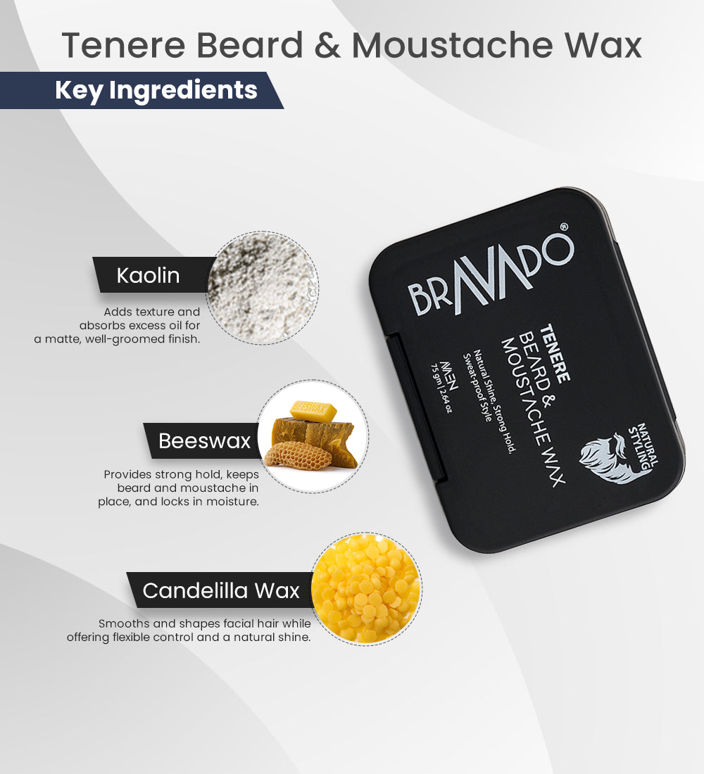 Bravado Tenere-Beard-Moustache-Wax