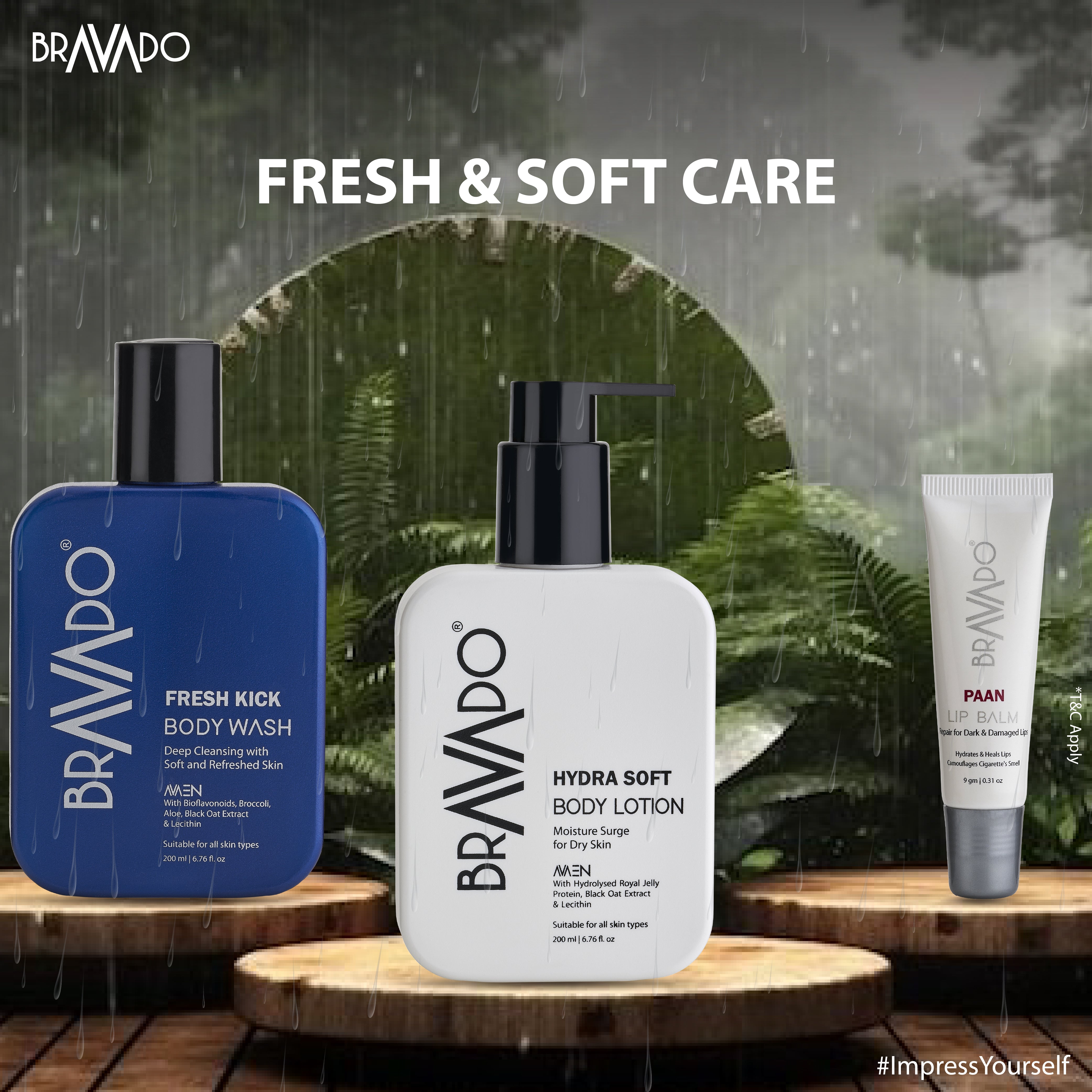 Bravado Fresh & Soft Care