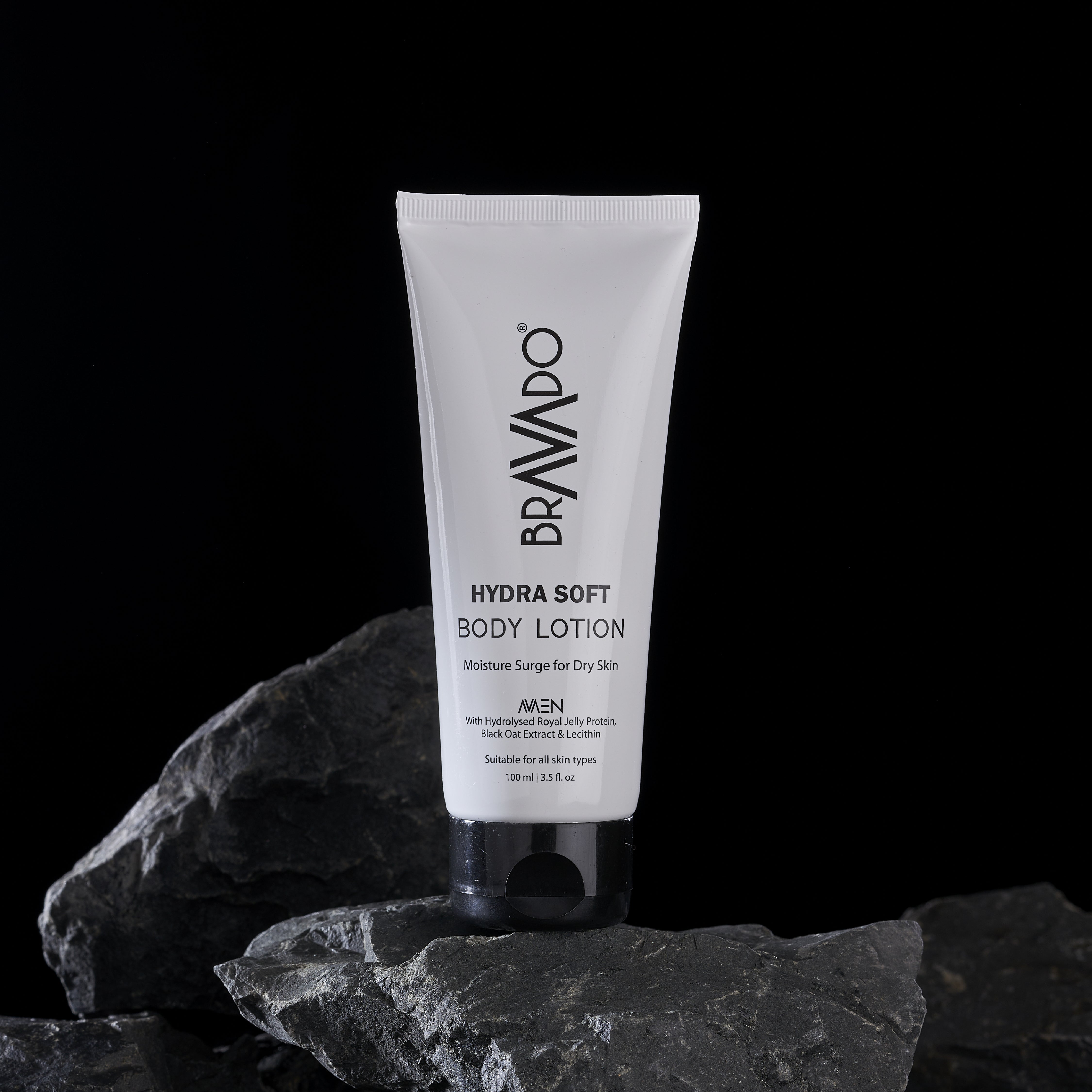 Hydra lotion for dry and rough skin for men
