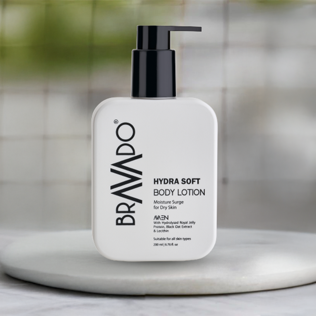 Winter body lotion for dry skin men